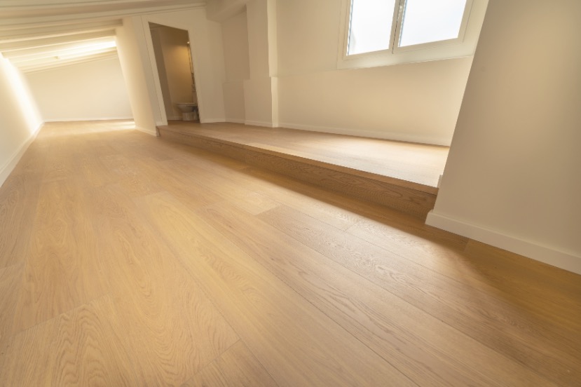 tarima blanca envejecida